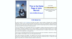 Desktop Screenshot of johnmurrell.org.uk